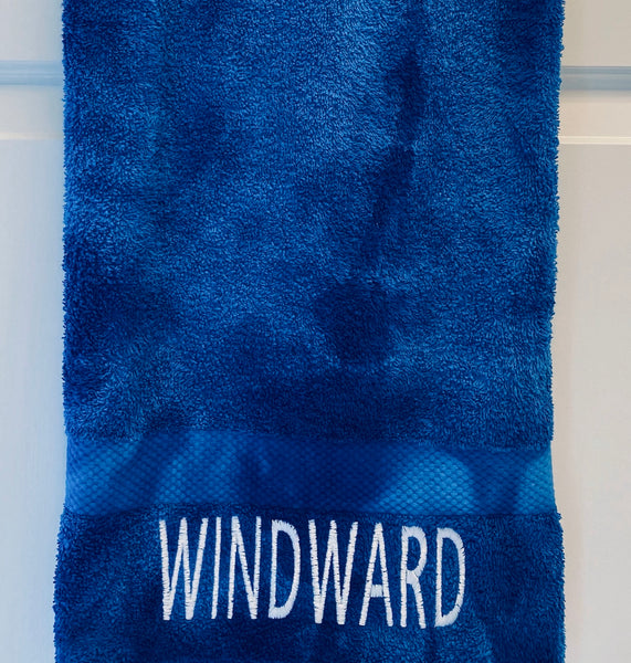 Z - Towel - Blue Tie Dye Beach Towel