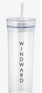 Z- Tumbler - Clear with Straw