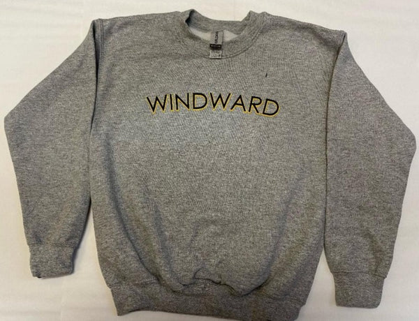 SW - Crewneck Sweatshirt - Grey "Windward"